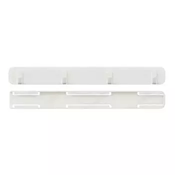 Простая вешалка для подвешивания с крючками, свободное от клея отверстие, настенная вешалка для ванной комнаты, растягивающаяся, 4 крючка, рейка