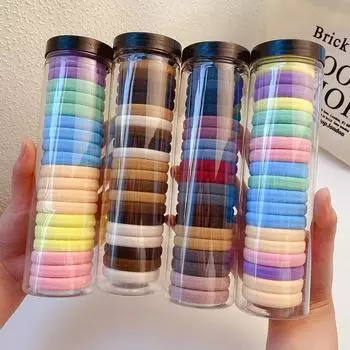 Простая высокая эластичная резинка для волос, женская высокая веревка для волос, прочная веревка для волос, универсальная резинка для волос, головной убор