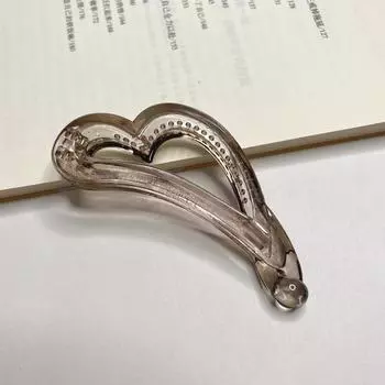 Простая заколка-банан большая заколка для волос женская модная заколка для волос шпилька вертикальная заколка заколка для волос на затылок корейские аксессуары для волос