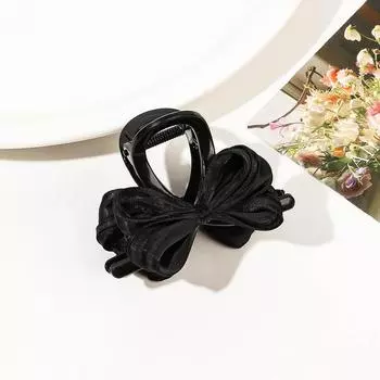 Простая заколка-бант для волос Женская заколка-зажим для затылка Темпераментная заколка-акула Аксессуары для волос