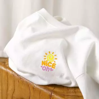 Простая женская одежда в американском стиле с коротким рукавом в стиле ретро, летняя белая удобная футболка из чистого хлопка M