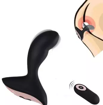 Массажер простаты беспроводной пульт дистанционного управления дилдо анальная пробка силиконовые товары для взрослых анальный вибратор секс-игрушки для мужчин мастурбатор Vibrator