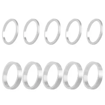 Проставка для передней звезды, легкая алюминиевая, одинарная, регулировочная прокладка, часть, набор lifactlab. 1,0ммx5 + 2,0ммx5