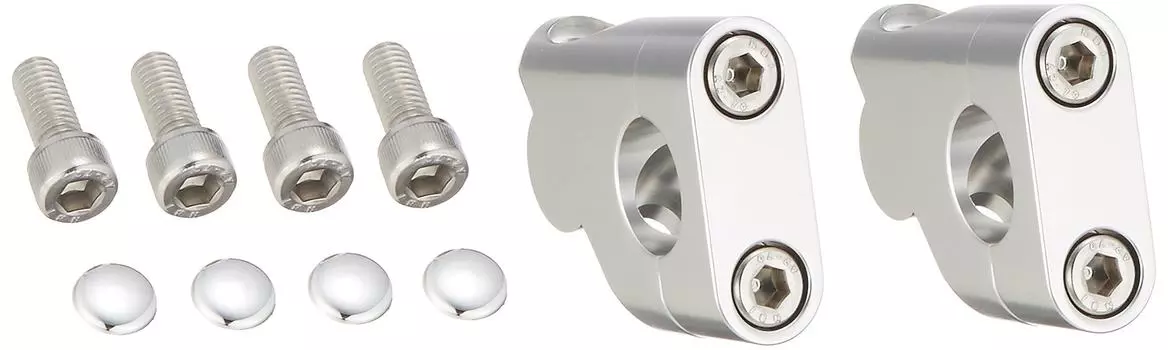 Проставка HURRICANE Setback H25 CB400SF Silver HB0637A серебряный