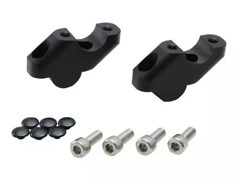 Проставка HURRICANE Setback Spacer для ручки 1 дюйм, черная, Rebel 1100DCT HB0563B чёрный