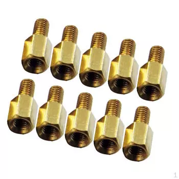 Проставки Винт Гайка Ассортимент 50мм+6мм с одной головкой 6mm+6mm