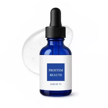 Prostem Beaute Serum TS Contains Fruit Suitable for Sensitive Low Made in 30mL [PROSTEM BEAUTE] Serum, Exfoliating, AHA, Acid, Skin, Irritation,
