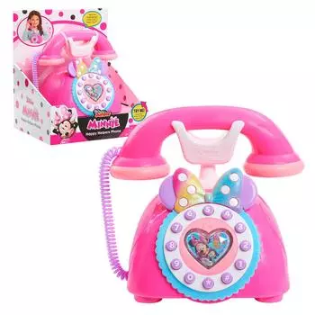 Просто играй Disney Junior Minnie Mouse Happy Helper Phone официально лицензированный продукт игрушка для детей от 3 лет розовый