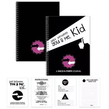 Просто между тобой и мной блокнот способствует подлинному диалогу блокнот стремлений журнал интерактивный инструмент общения чёрный