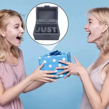 Просто на всякий случай подарок-прикол, напечатанный на 3D-принтере, красочный чехол, украшение для рабочего стола, украшение, дразнящее семью, друзей, хитрый реквизит, дети, взрослые, розыгрыш, подарок красный