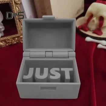 Просто на всякий случай прикол подарок 3D красочный чехол настольное украшение орнамент дразнить семью друзья хитрый реквизит дети взрослые розыгрыш подарок красный