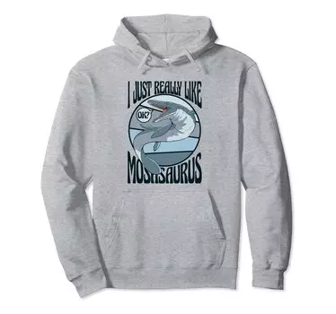 Просто очень похоже на Mosasaurus Acteosaurus Bone Mosaurus Parka серый