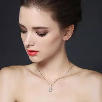 Простое 4.4g модное настоящее 925 стерлинговое серебро ювелирные изделия хронология ожерелье для женщин черные камни ожерелья подвески P175 45cm