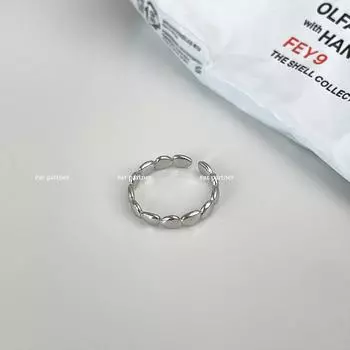 Простое и холодное ветром рисовое зерно, кольцо для сращивания, женское, высокочувствительное, универсальное, индивидуальное, дизайн, кольцо на указательный палец, новогодняя бижутерия, мода opening adjustable