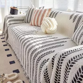 Простое, легкое, роскошное и высококачественное осеннее и зимнее диванное полотенце, универсальная ткань для чехла для дивана, полный чехол для дивана, одеяло для дивана на все времена года 180*130cm