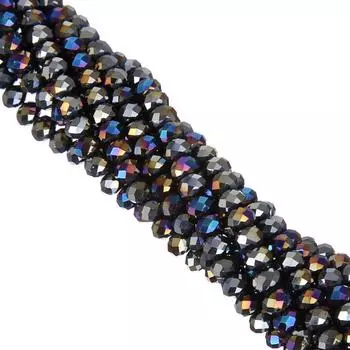 Простое модное ожерелье, браслет 6 мм, 100 шт., хрустальное стекло, сделай сам, поделки для изготовления ювелирных изделий, распорные бусины, горячая распродажа, оптовая продажа, изысканные ювелирные изделия