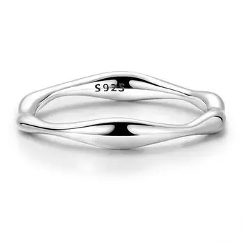 Простое обручальное кольцо для женщин, модное ювелирное кольцо