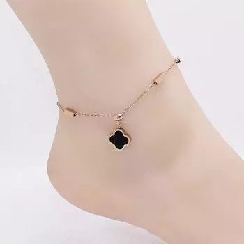 Простое ожерелье Lucky Clover, женская цепочка на ключицу, универсальное