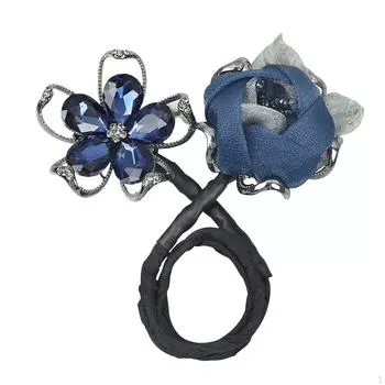 Простое решение для укладки пучков волос, позволяющее легко создавать прически синий