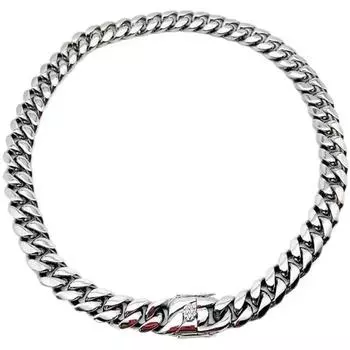 Простое Ретро S925 Тайское Серебряное Ожерелье Мужское Хип-Хоп Ручной Работы Модные Крутые Европейские И Американские Ювелирные Аксессуары Подарок 60cm