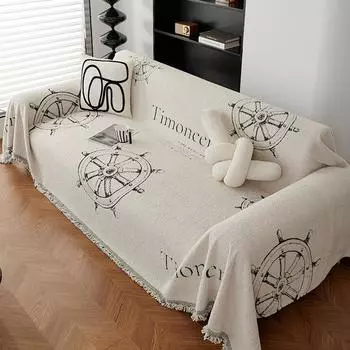 Простое современное легкое роскошное полотенце для дивана, универсальный кожаный чехол на четыре сезона, Нескользящий универсальный чехол, тканевое одеяло 180*130cm