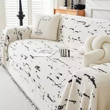 Простое универсальное универсальное полотенце для дивана, нескользящий чехол для дивана, пылезащитный чехол для гостиной, одеяло, одеяло 180*130cm
