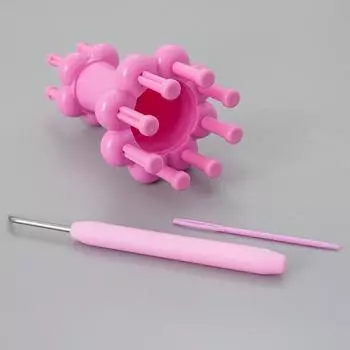 Простое устройство для намотки шнура с двойной головкой, набор ручных инструментов для самостоятельного вязания