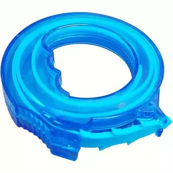 Простое в использовании средство для удаления засоров от волос - очиститель сливов и раковин для ванной комнаты, душа, кухни - не требует батареек 1pc синий