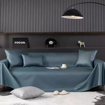 Простое водонепроницаемое полотенце для дивана, новое устойчивое к моче, против царапин, универсальное шерстяное полотенце Four Seasons с антипригарным покрытием, чехол для дивана, полотенце из искусственной кожи, осень и зима 90*90