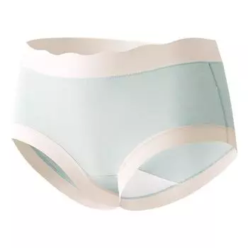 Простое женское нижнее белье без следов, большое женское нижнее белье без следов со средней талией, летнее белье из чистого хлопка L