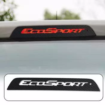 Простой автомобильный стикер, прочный буквенный дизайн, умеренная толщина