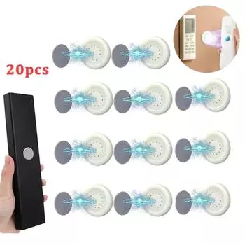 Простой белый прочный магнитный крючок для настенного крепления дома с дистанционным управлением, магнит для офиса, крючок для организации ключей с защитой от потери