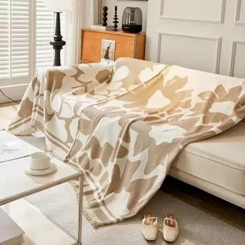 Простой чехол для дивана в гостиной, модное всесезонное универсальное полотенце для дивана, высококачественное противоскользящее пыленепроницаемое одеяло, домашний декор 180x130