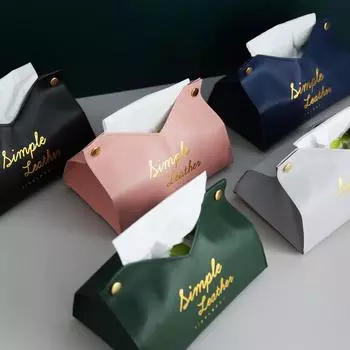 Простой чехол для салфеток, коробка-контейнер, кожаный ретро-унитаз, насосная коробка, автомобильное полотенце, салфетка, держатель для бумаги, сумка-держатель, чехол-коробка, декор стола