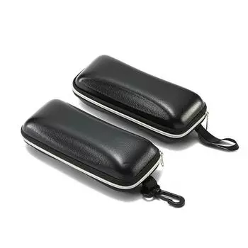Простой черный футляр для солнцезащитных очков, футляры для очков для женщин, коробка для очков с застежкой-молнией, сумки для очков для мужчин, тканевая сумка для очков