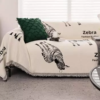 Простой четырехсезонный чехол для дивана из синели с защитой от кошачьих царапин для гостиной, пылезащитное одеяло для дивана, новый чехол, полотенце 180*180cm