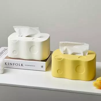 Простой домашний декор, коробка для сырных салфеток, современный стиль, украшение для стола в гостиной, кухонные аксессуары для хранения, прекрасное украшение стола