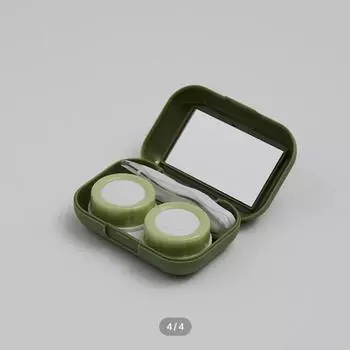 Простой футляр для линз Сиэтл синий