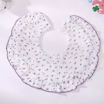 Простой хлопковый детский слюнявчик в стиле Инс, с принтом для новорожденных, мягкое полотенце для слюны, нагрудник для кормления младенца, мальчика или девочки, аксессуары для малыша