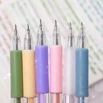 Простой художественный универсальный нож для девочек, инструменты для скрапбукинга, сделай сам, ремесленный стиль, альбом, дневник, руководство для студентов, принадлежности для резки бумаги белый