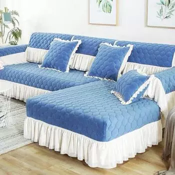 Простой и современный, противоскользящий, утолщенный плюш, роскошный и роскошный зимой, с чехлом на все времена года и пятью цветами для универсального использования. 70*70