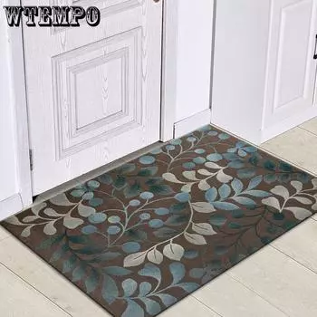 Простой и современный скандинавский впитывающий противоскользящий коврик, коврик для входной двери, коврик для спальни, напольный коврик 40 * 60cm