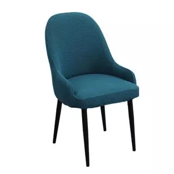 Простой изогнутый ананасовый домашний стул жаккардовый чехол для стула с подлокотниками пылезащитный эластичный чехол для стула защита для стула в столовой