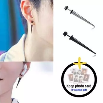 Простой конусный пирсинг S серебряный