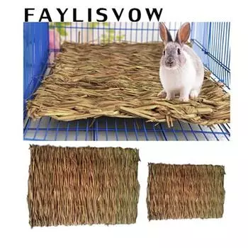 Простой коврик для травы, тканый коврик для маленьких животных, креативные товары для хомяка, кролика 20*28*1cm