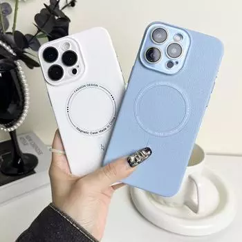 Простой кожаный чехол для телефона Apple iPhone 15 Promax - мягкий силиконовый чехол с кристаллической рамкой для объектива Apple iPhone 15/14/13/12/11/Plus/Pro/Promax iPhone 15 чёрный