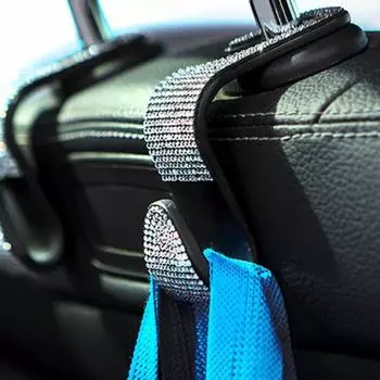 Простой крючок для сиденья, удобный полуоткрытый дизайн из полипропилена