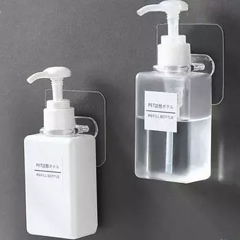 Простой кухонный крючок, прикрепляющийся к стене, без перфорации, для ванной комнаты, дома, гостиной, клейкий крючок, кронштейн для перегородки, многофункциональная опора для полки 5Pcs прозрачный