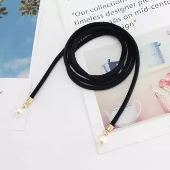 Простой летний пояс для платья, элегантный жемчужный тонкий пояс для женщин, длинный кожаный пояс из пеньковой веревки для девочек 150cm красный