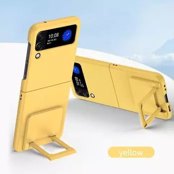 Простой матовый чехол с защитой от падений для Samsung Galaxy Z Flip 4 5g Flip4 Flip3 Flip 3 Zflip4 тонкий складной чехол Zflip4 Capa for Samsung Z Flip 3 светло-зеленый